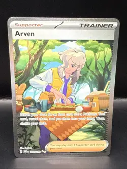 Pokemon TCG Arven Scarlet & Violet Base Set Trainer Card 249/198 Holo - Image 2
