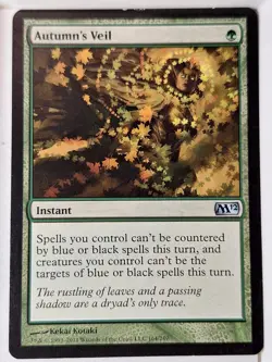 Autumn's Veil - Magic 2012 Core Set M12 - Magic the Gathering MTG Nice! - Image 1