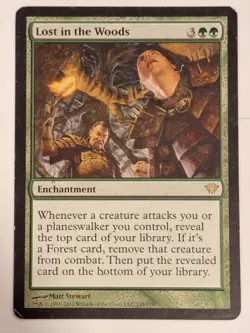 Lost in the Woods - (MP) Dark Ascension - Magic the Gathering MTG - Image 1