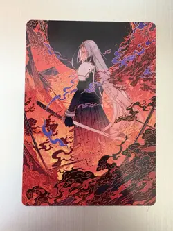 Nibelheim Aflame - Karasubo Rindo - Magic: Final Fantasy MTG - Art Series 35/53 - Image 1