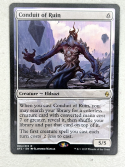 MTG | Conduit of Ruin | Battle for Zendikar | Near Mint (Rare) - Image 1