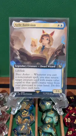 Krile Baldesion (Extended Art) - Commander: FINAL FANTASY (FIC) 0176 REGULAR - Image 1