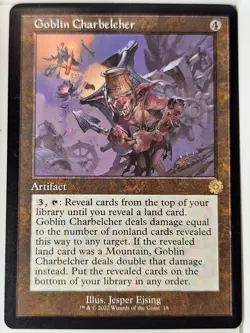 Goblin Charbelcher - Retro Frame - The Brothers' War - Magic the Gathering MTG - Image 1