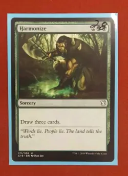 Harmonize #171 (NM) Commander 2019 C19 Magic MTG - Image 1