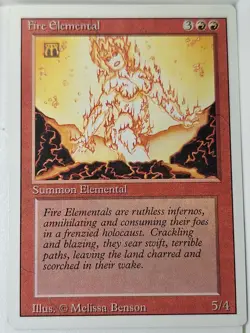 Fire Elemental - Revised Edition Core Set - Magic the Gathering MTG Nice! - Image 1