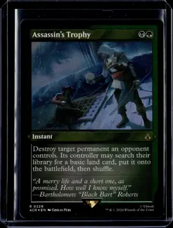 MTG: Assassin's Creed #228 Assassin's Trophy (Foil Etched) 🏡 - Image 1