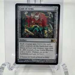 Coat Of Arms MTG Magic The Gathering M10 Lightly Played - Image 1