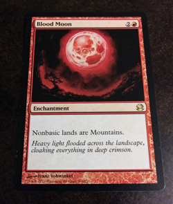 BLOOD MOON NM! *MODERN MASTERS* - Image 1