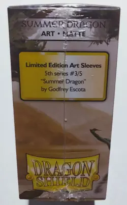 Dragon Shield Summer Dragon 100 Matte Art Sleeves AT-12021 OUT OF PRINT - Image 4