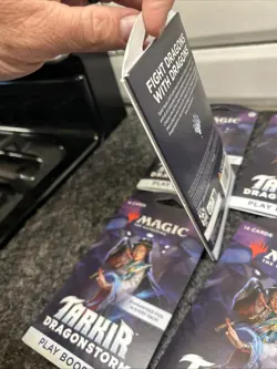 Magic The Gathering TCG Tarkir Dragonstorm Play Boosters, LOT OF 5, New, Sealed - Image 5