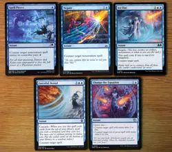 Set 10 Different Blue Counterspell Instants *NM Magic MTG Commander EDH - Image 3
