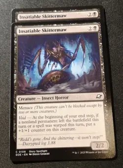Insatiable Skittermaw X2 - EOE - MTG - EN - NM - 0108 - Image 1