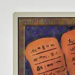 MTG Copper Tablet Unlimited Magic the Gathering NM Near Mint - Image 2