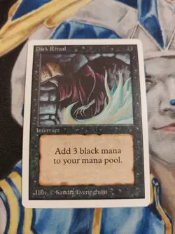 Dark Ritual MTG Unlimited Common Black Instant Near-Mint x1 GG9 - Image 1
