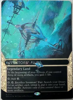 Magic The Gathering Edge Of Eternities Inventors Fair Galaxy Foil 0111 - Image 1