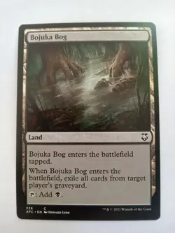 MTG Commander AFC Bojuka Bog #226 Forgotten Realms Magic the Gathering - Image 1