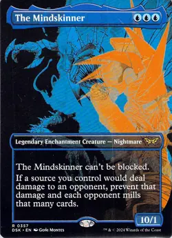 The Mindskinner (Borderless) - Rare - Regular - Duskmourn - 357 - Image 1