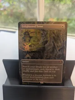 Enlightened Tutor Borderless Foil Dominaria Remastered - Image 1
