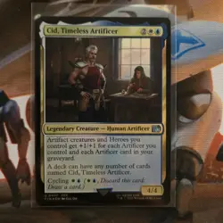 mtg final fantasy cid timeless artificer 407 foil - Image 1