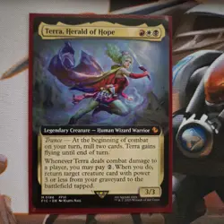 mtg final fantasy terra herald of hope 186 - Image 1