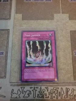 YUGIOH TRAP JAMMER IOC-110 SUPER 1ST ED NM 1996 - Image 1