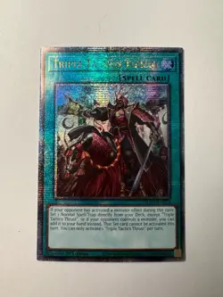 Triple Tactics Thrust QCR Yugioh! Near Mint Pack Fresh QC Bonanza RA03-EN072 - Image 1