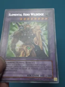Yugioh Card - Elemental Hero Wildedge Rare 1st Edition DP03-EN010 LP - Image 1