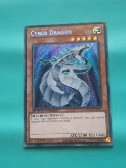 Yugioh Card - Cyber Dragon Secret Rare SXG1-ENG01 MP - Image 1