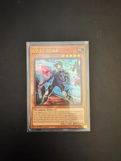 K9-17 Izuna 1st Edition Ultra Rare JUSH-EN031 Yu-Gi-Oh! - Image 1