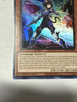K9-17 Izuna 1st Edition Ultra Rare JUSH-EN031 Yu-Gi-Oh! - Image 4