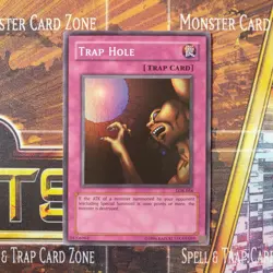 1x Trap Hole - Super Rare - LOB-058 - Unlimited - MP - Image 1