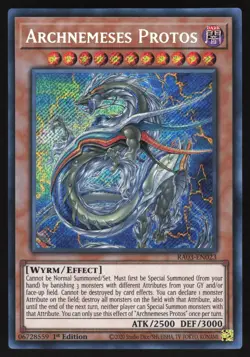 Archnemeses Protos - RA03-EN023 - Secret Rare - Yugioh - Image 1