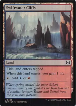 Swiftwater Cliffs Tarkir Dragonstorm Foil #268 NM MTG - Image 1