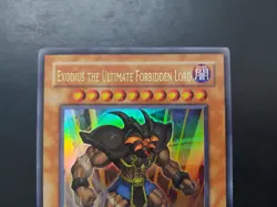 Yugioh - Exodius the Ultimate Forbidden Lord JUMP-EN025 Ultra Rare - Image 2