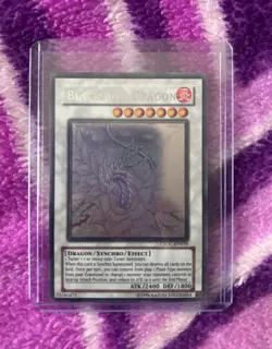 Black Rose Dragon (Ghost Rare) CSOC-EN039 Crossroads of Chaos Unlimited - Image 1