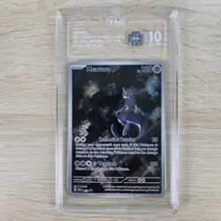 TAG 10 GEM MINT Mewtwo 052 SV Scarlet & Violet Promo Full Art UPC Pokemon Card - Image 1