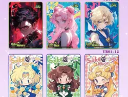 Sailor Moon Trading Card Game Premium Collector's CCG 30 Pack Booster Box - Image 3