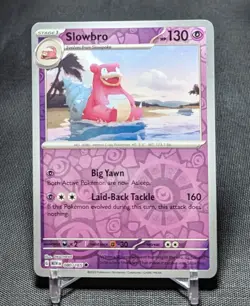 Slowbro Uncommon Reverse Holo 2023 Scarlet & Violet 151 Pokemon TCG Card 080/165 - Image 1