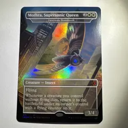 MTG English Mothra, Supersonic Queen NM Foil Ikoria: Lair of Behemoths - Image 1