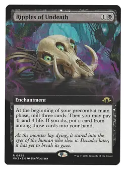 Ripples of Undeath (Extended Art) 455 Modern Horizons 3 MH3 MTG Magic Rare - Image 1