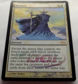 BALANCE - Foil Judge Gift Card 2004 MTG Magic: the Gathering - Image 2