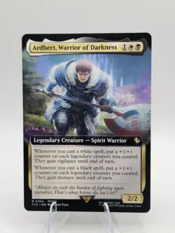 Ardbert, Warrior of Darkness (EXTENDED ART) #164 | NM | FIC | Magic MTG - Image 1