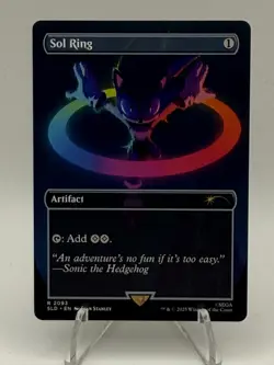 Sol Ring 2093 Sonic Secret Lair Drop SLD MTG Magic Non-Foil - Image 1