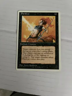 MTG Paralyze Fourth Edition 151/379 Regular Common X2 - Image 1