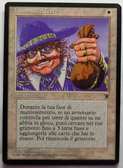 LAND TAX - Italian Legends Black-Bordered MTG Magic: the Gathering - Image 1