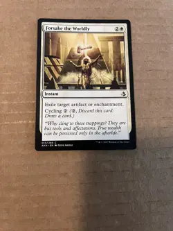MTG Forsake the Worldly Amonkhet 013/269 Regular Common NM X2 - Image 1