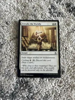 MTG Forsake the Worldly Amonkhet 013/269 Regular Common NM X2 - Image 3