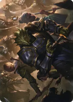 🧙You Come To The Gnoll Camp 42/81 Art Series AFR D&D Forgotten Realms MTG - Image 1