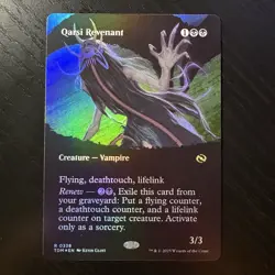 Qarsi Revenant Borderless Foil MTG Tarkir: Dragonstorm #338 NM - Image 1
