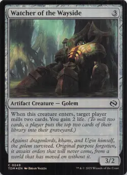 Watcher of the Wayside Tarkir Dragonstorm Foil #249 NM MTG - Image 1
